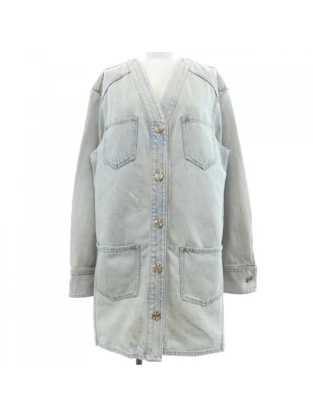 Chanel Denim Jacket Blue